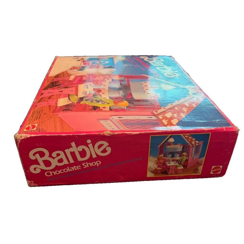 NEW SEALED IN BOX Vintage Barbie Chocolate Shop 1990 Play Set 3814/71 - Picture 5 of 16